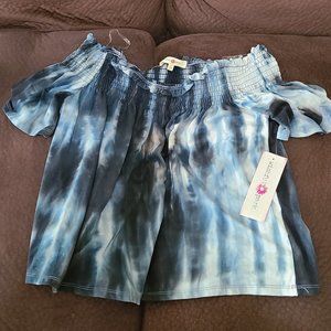 Cute Tie-Dye Crop Top